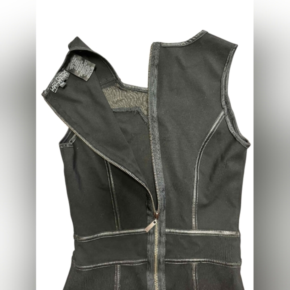 Lady Dutch Dress Black Bodycon Sleeveless Size XS EUC - Picture 6 of 9